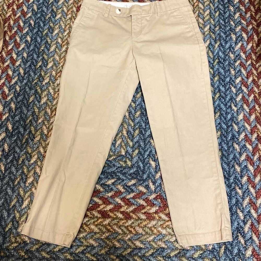 Women’s Dockers Khaki Capris Size 6 Office Academia Career Casual